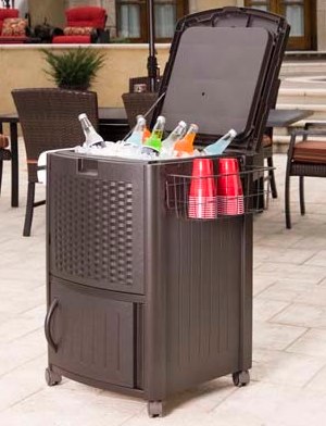 Suncast Wicker Cooler