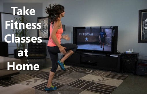 Take fitness classes at home, streamed to your TV, tablet, phone or laptop.