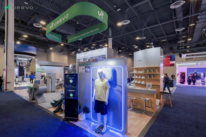 Urevo CES booth