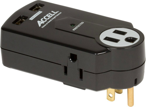 Accell Travel Power Strip