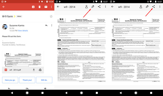 How to sign a PDF using Adobe Fill & Sign Android app