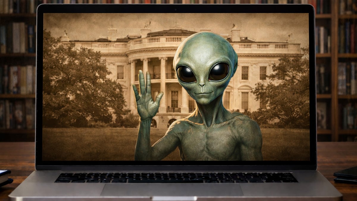 The US Government just registered aliens.gov. Yes, really.