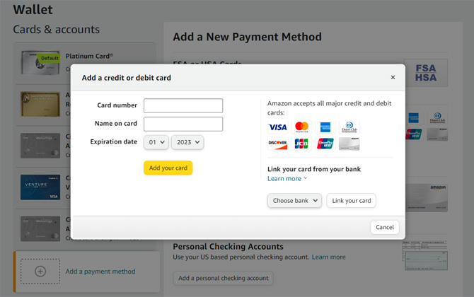 Here's my little hack for using every last cent on a Visa/Amex