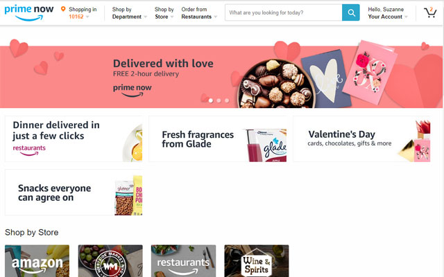 Amazon Prime Now