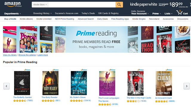 Amazon Prime Members Get More Free Books - Techlicious