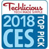 Techlicious Top Picks of CES 2018 Awards