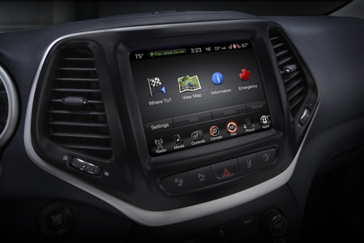 Chrysler in-dash entertainment system