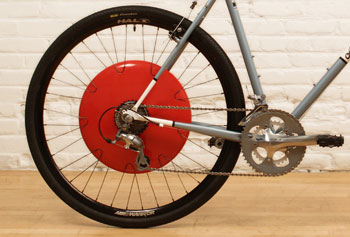 Copenhagen Wheel electric back wheel 