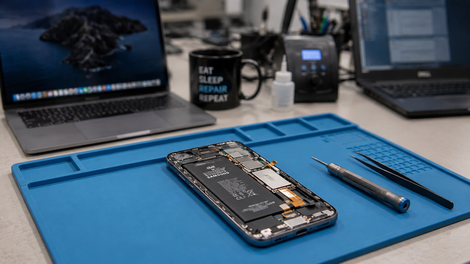 Electronics repair concept