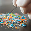 Microplastics in water form chemicals that can damage cells