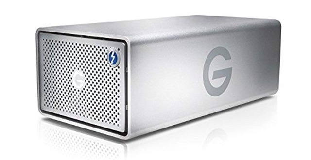 Best RAID drive for speedy performance: G-RAID with Thunderbolt 3