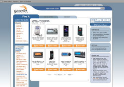 Gazelle.com screenshot