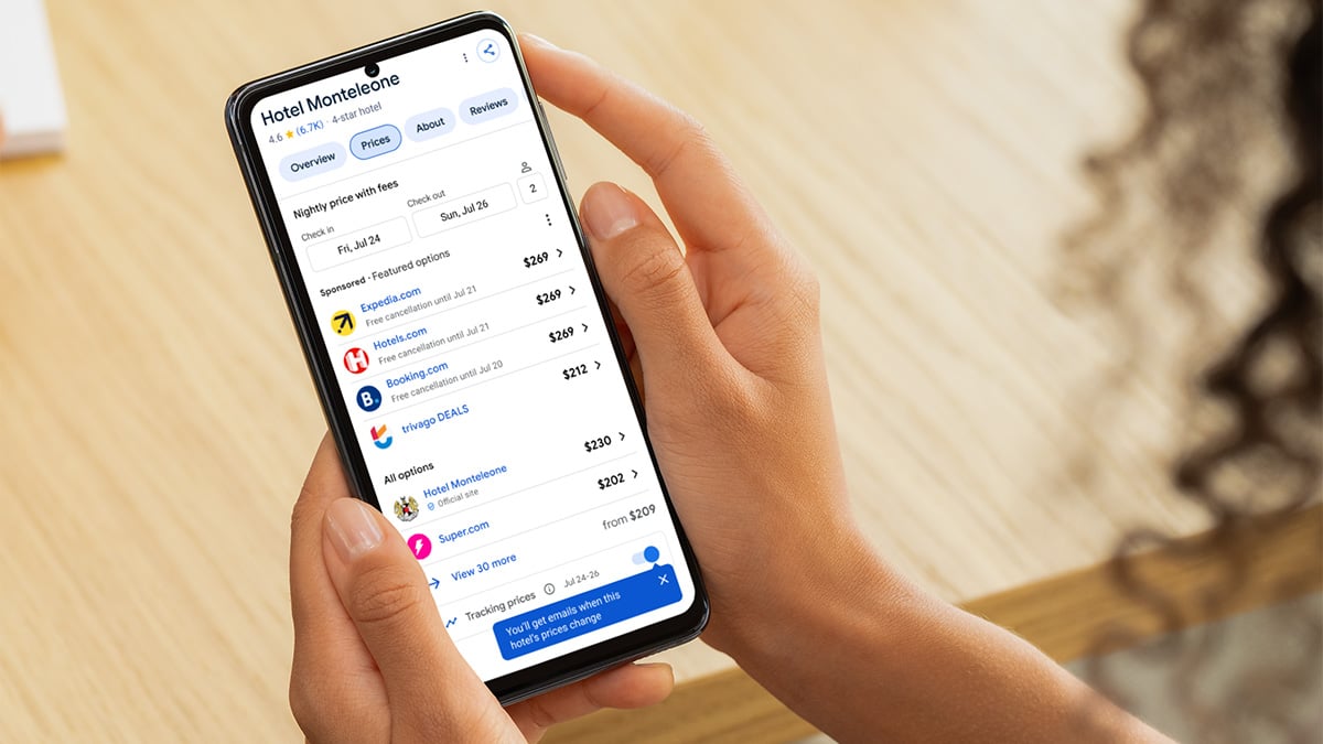 techlicious.com - Andrea Smith - Stop refreshing hotel prices - Google will do it for you