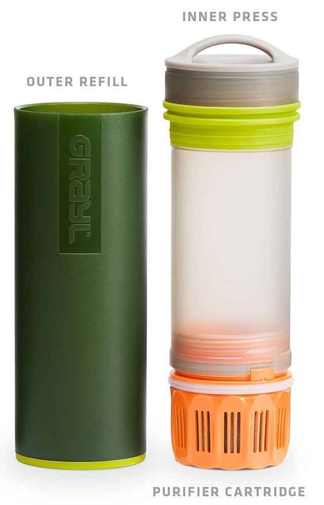 GRAYL Ultralight Water Purifier and Bottle