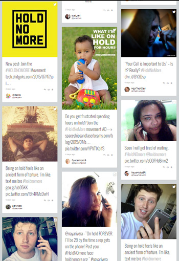 HoldNoMore social campaign