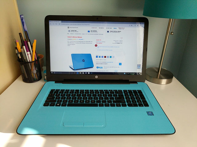 HSN HP 17 laptop
