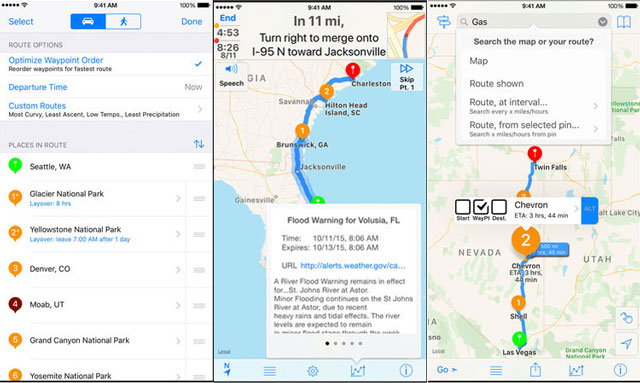 inRoute Route Planner