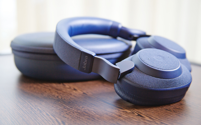 For listening to music:  Jabra Elite 85h Wireless Noise-Canceling Headphones