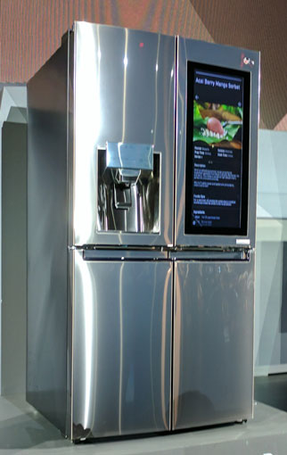 LG Smart InstaView Refrigerator Features Voice Control, webOS and Remote  Viewing Capabilities