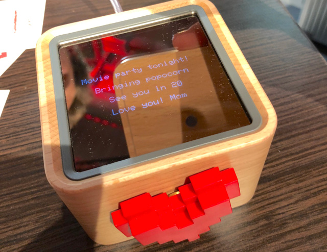 A high-tech love note