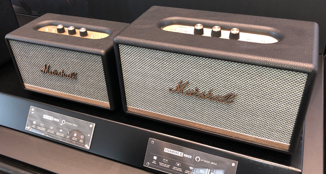 Nostalgic Marshall stage amp Bluetooth speaker