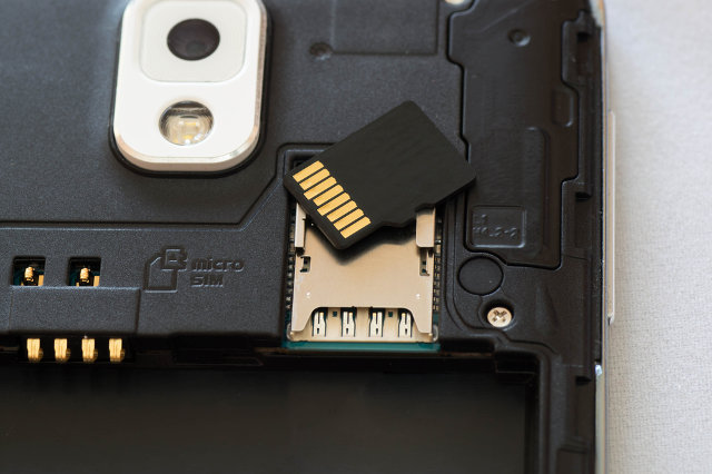 microSD kart ve yuva