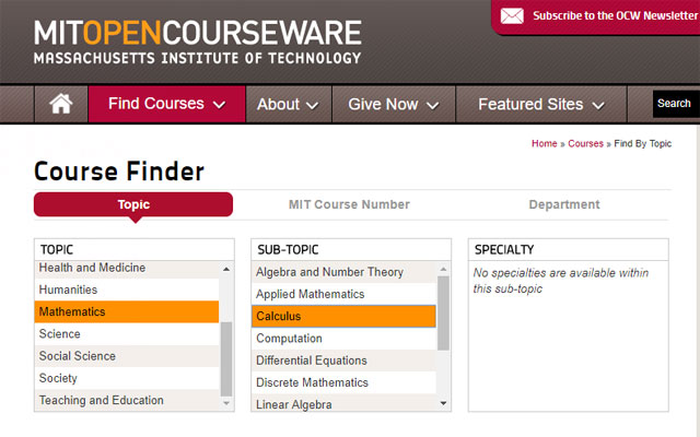 MIT OpenCourseWare