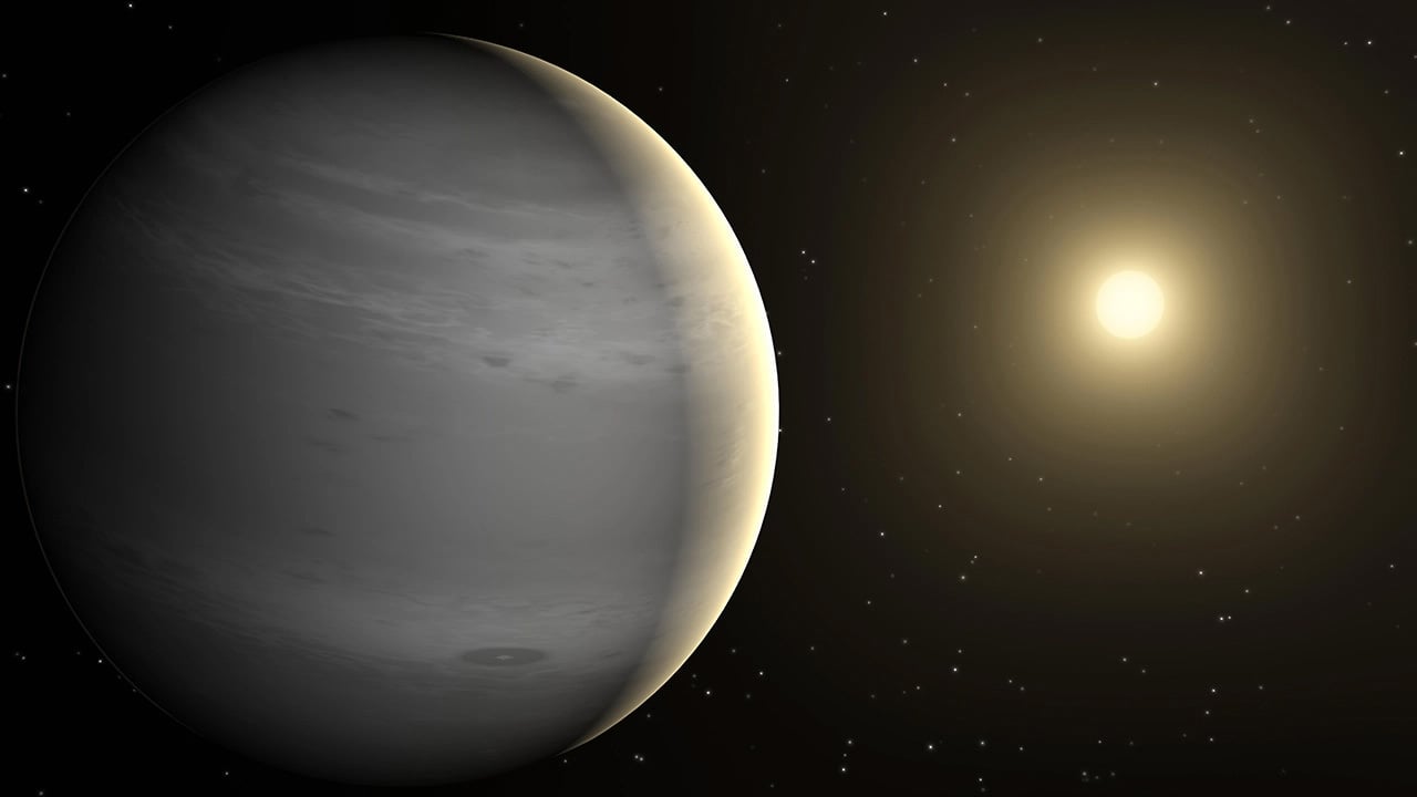 Illustration of Beta Pictoris b 