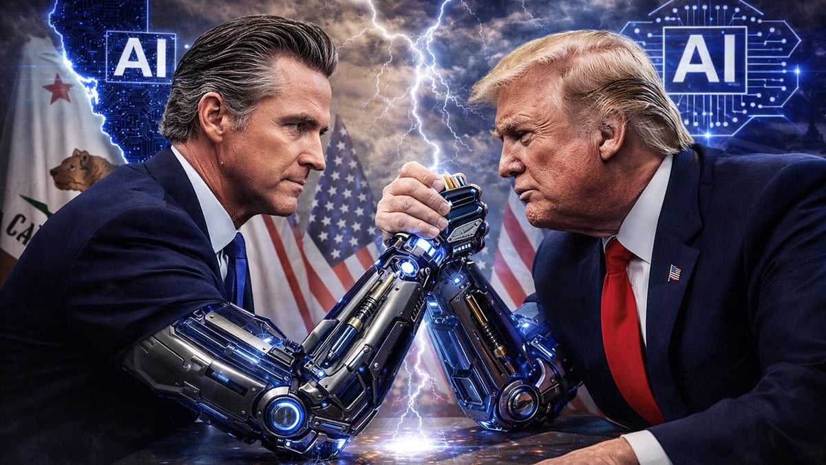 techlicious.com - Josh Kirschner - Newsom Takes on Trump Over Who Sets the Rules for AI