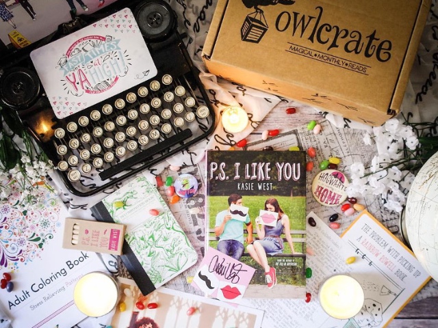 For the avid teen (or tween) reader: OwlCrate