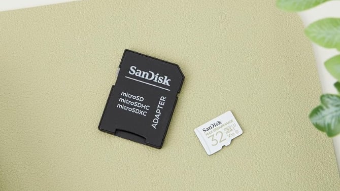 SanDisk Max Endurance card product shot