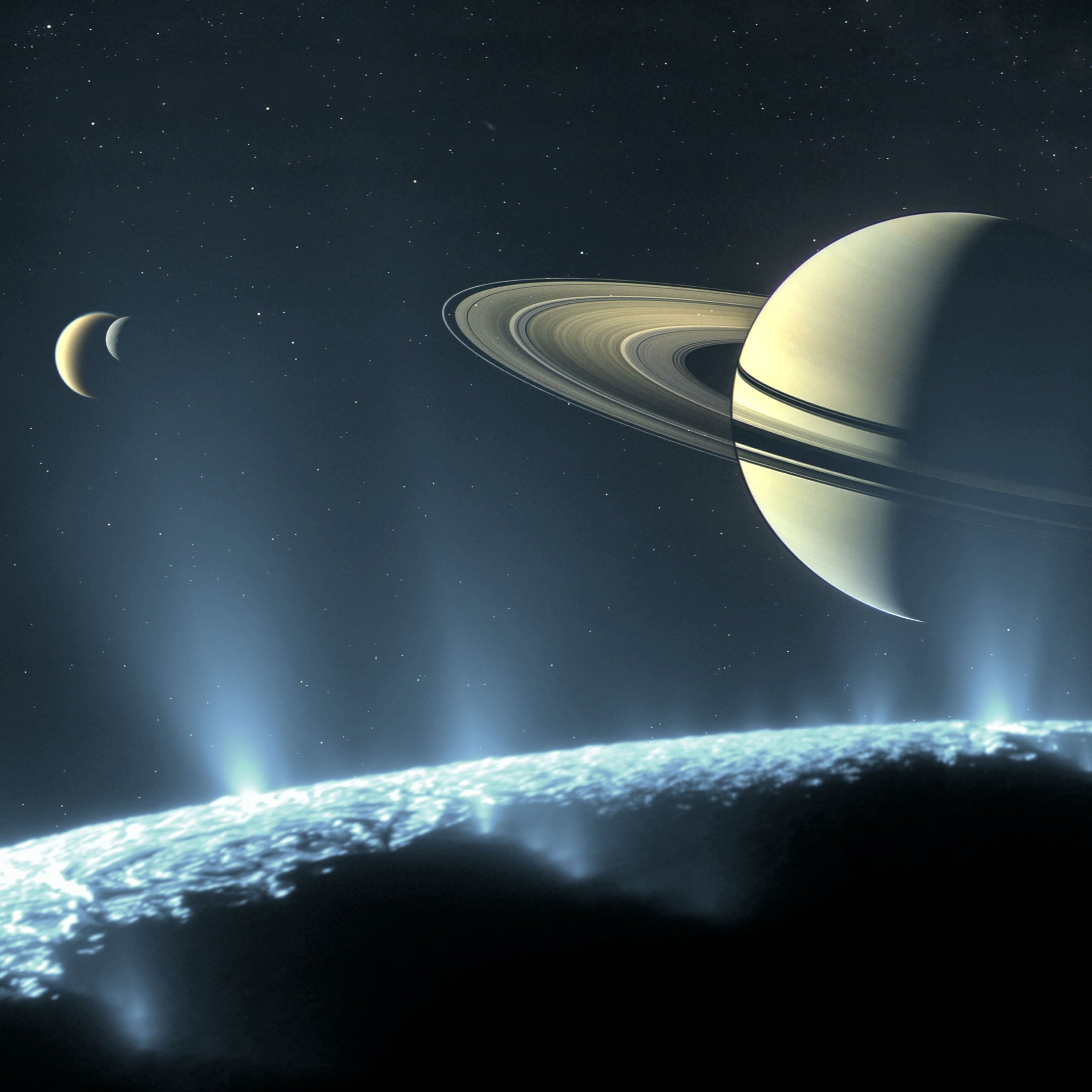 Earth microbes grow in simulated ocean of Saturn's moon