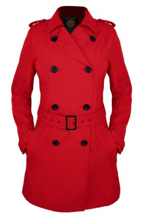 Scottevest Trenchcoat Red
