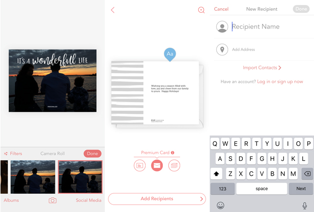 Holiday Card Sites Apps That Mail Cards For You Techlicious