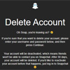 How to Delete Your Snapchat Account Permanently