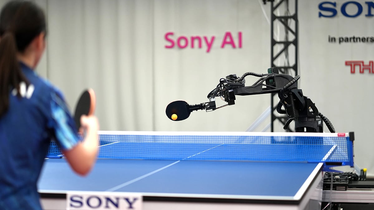 Sony robot beats pro ping-pong players by wearing them down