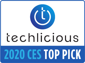 Techlicious Top Picks of CES Award 2020