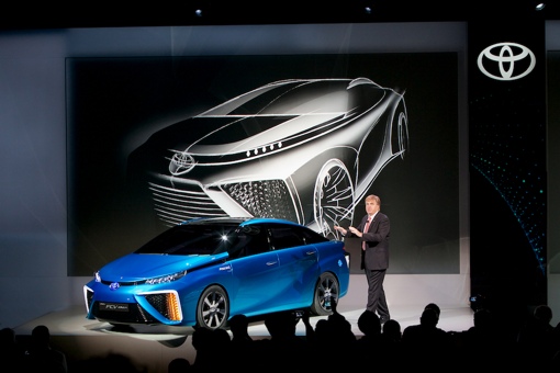 Toyota's Hydrogen Fuel Cell Sedan