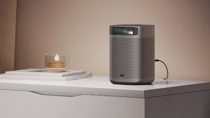 XGIMI MoGo 2 Pro sitting on a table