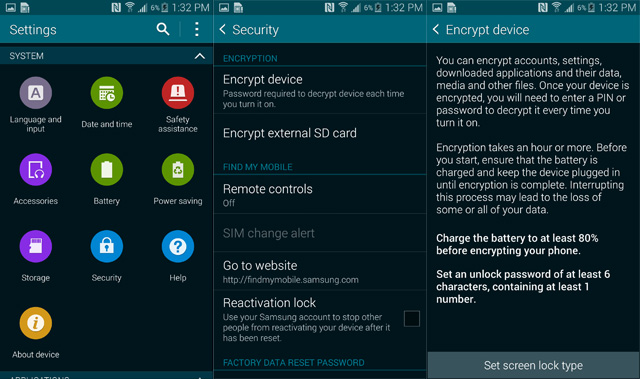 How to encrypt your Android phone or tablet