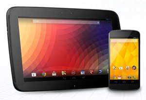 Android tablet and phone