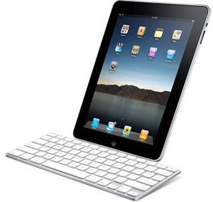 iPad with optional keyboard