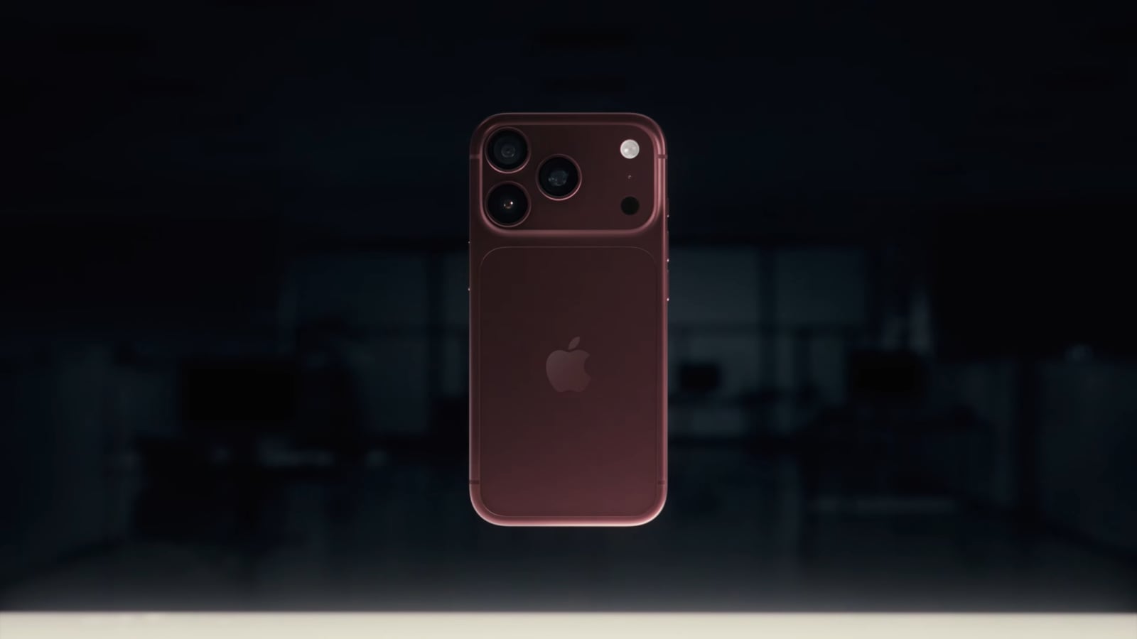 iPhone 18 Pro in Burgundy