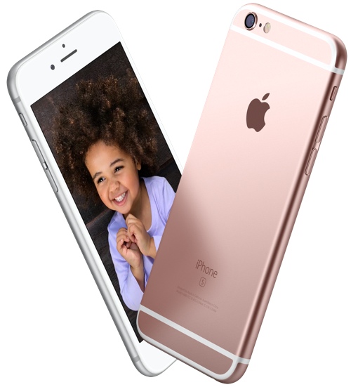 Apple iPhone 6S in Rose Gold