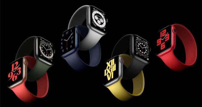 Apple Watch 6 colors