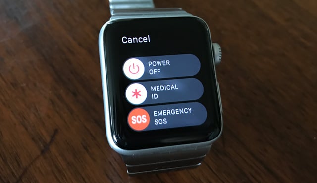 Emergency calling with your Apple Watch