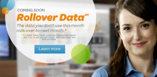 AT&T Rollover Data ad