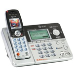 AT&T EP5632 5.8 GHz Digital BlueTooth Enabled Cordless Phone with Answering System 