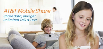 AT&T Mobile Share Family Plan ad