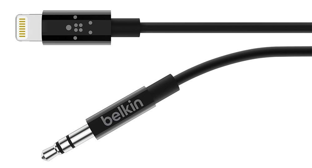 Connect to Your Car, Headphone or Home Stero: Belkin 3.5 mm Audio Cable With Lightning Connector